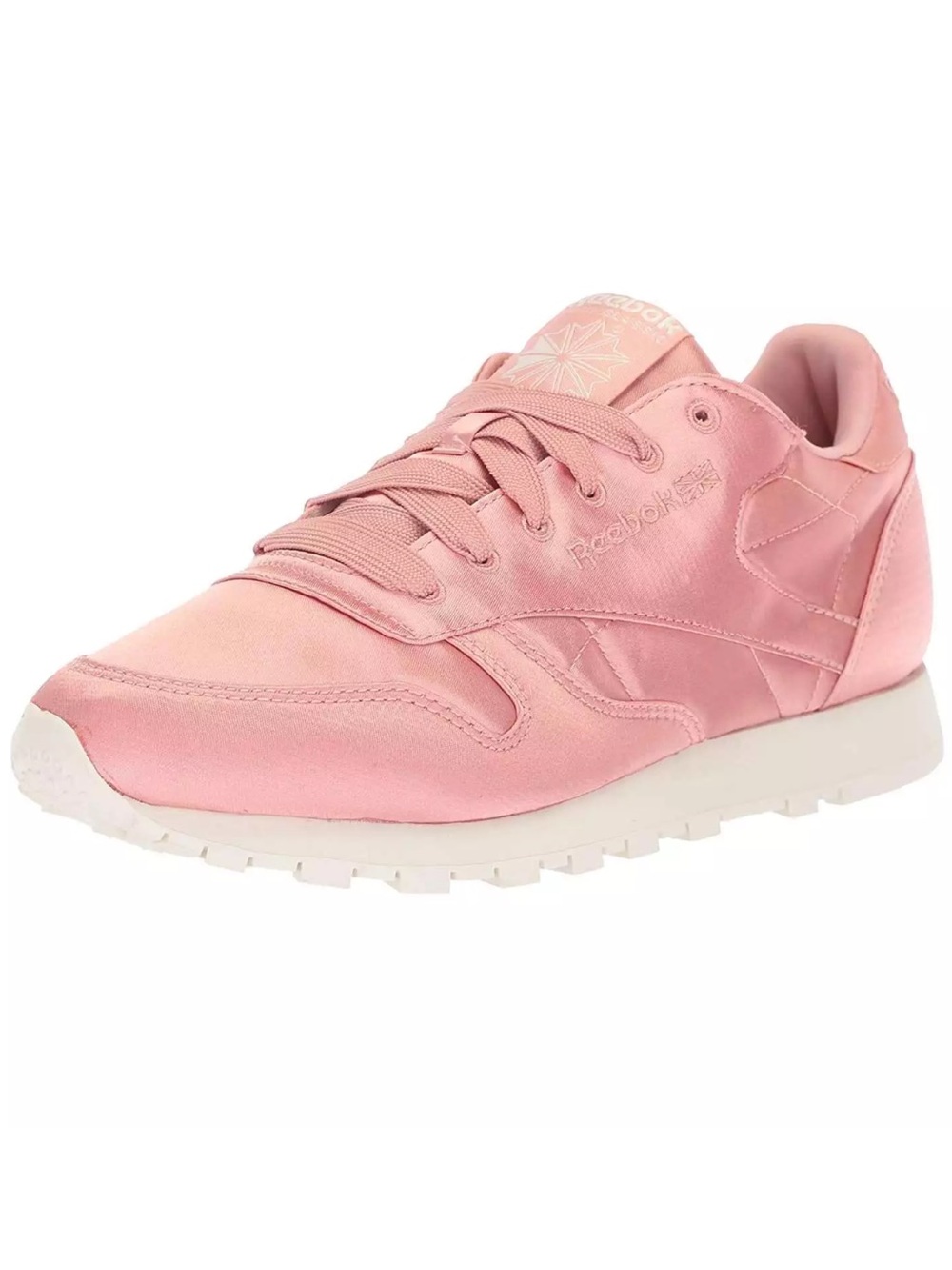 NWOT 27cm Womens Reebok Classic Leather Satin Pink Shoes Lifestyle
Sneaker W10